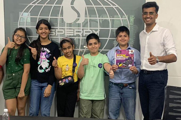 Team of 11-year-olds drive change through F1 in schools, stepping into the future of Motorsports