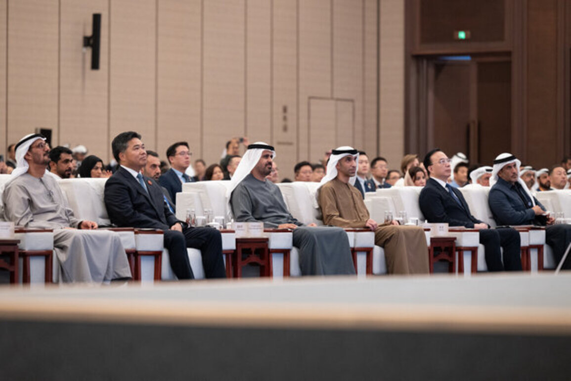 Theyab bin Mohamed bin Zayed attends China-UAE Economic and Trade Cooperation Conference in Shanghai