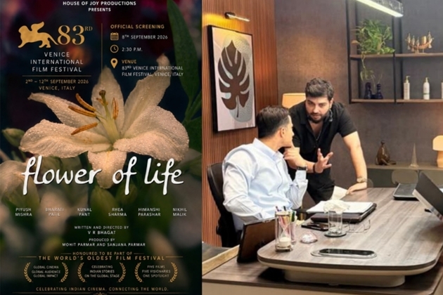 Indian Filmmaker V R Bhagat to Represent India at the 83rd Venice International Film Festival with 'flower of life'