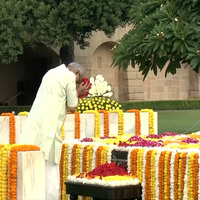 VP Radhakrishnan pays tribute to Mahatma Gandhi, Lal Bahadur Shastri
