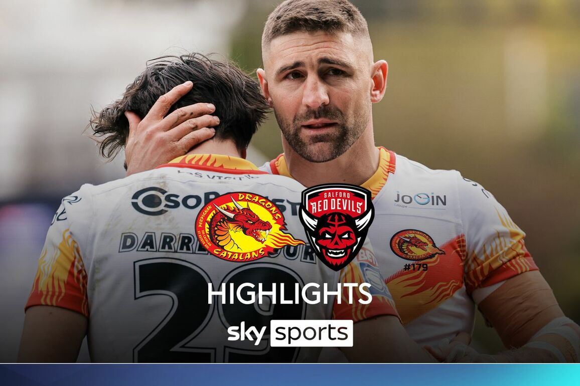 Catalans Dragons 38-10 Salford Red Devils - Super League Highlights