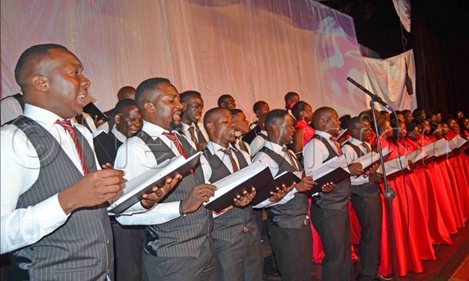 Franciscan Choir in thriller Christmas concert Franciscan Choir in thriller Christmas concert