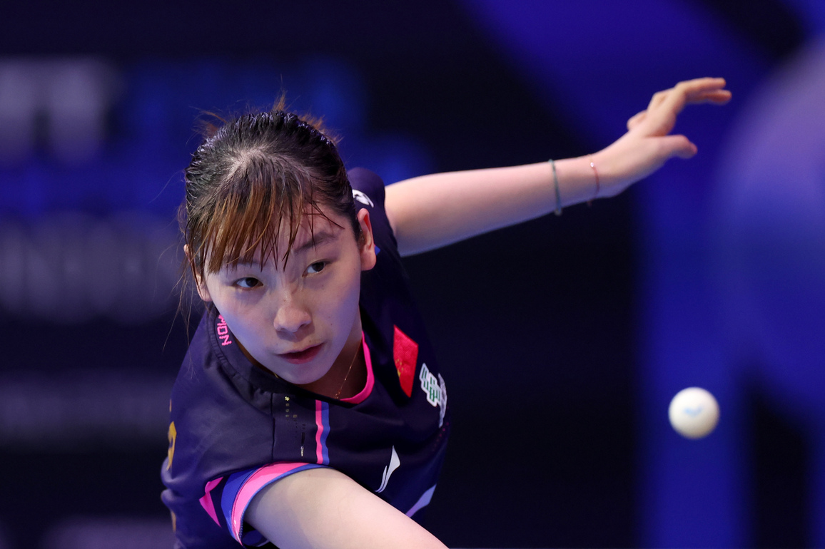(SP)BRITAIN-LONDON-TABLE TENNIS-WTT-STAR CONTENDER-WOMEN'S SINGLES-QUARTERFINAL