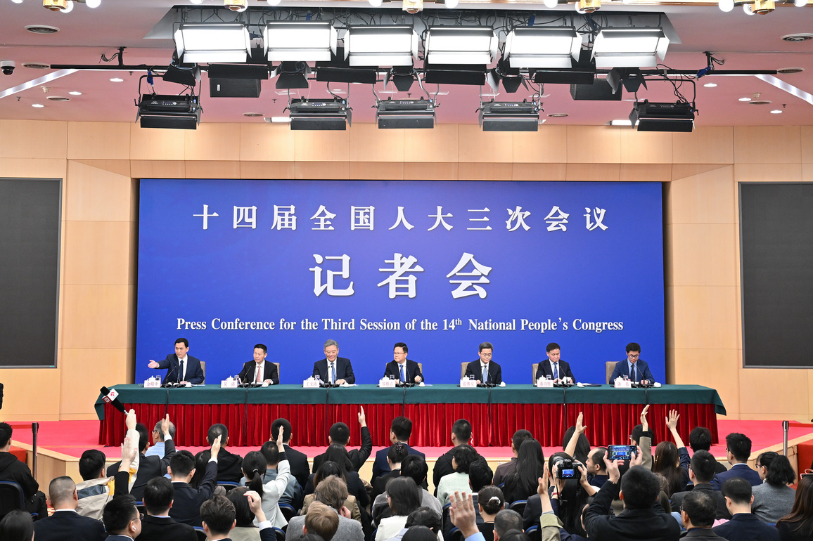 (TWO SESSIONS) CHINA-BEIJING-NPC-PRESS CONFERENCE-ECONOMY (CN)