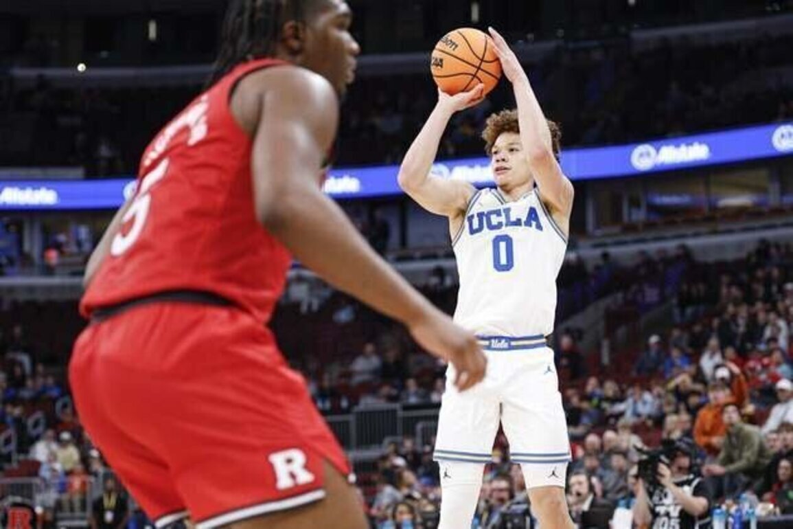 Donovan Dent makes triple-double history as UCLA tops Rutgers