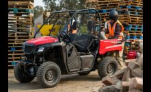  Honda is pulling out of the ATV market but will keep selling side-by-sides in Australia. Picture courtesy Honda.