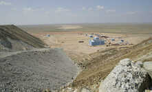 Leaching of the Western Dumps at Kounrad is going to plan