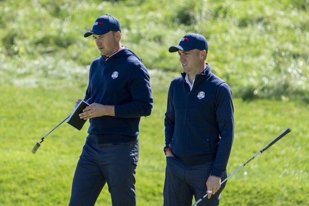 Spieth-Thomas vs. Rahm-Garcia to kick off Ryder Cup foursomes
