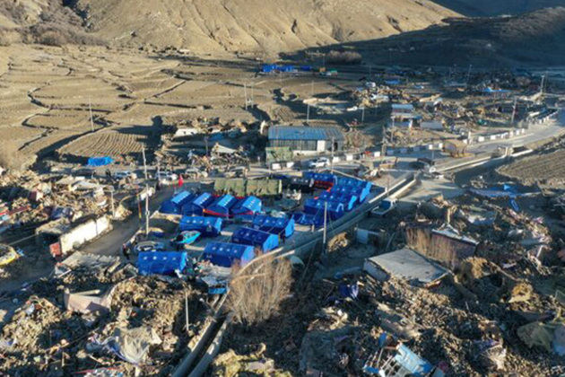 Earthquake of magnitude 5.7 rocks Tibet