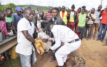 Makanika afiiridde mu kabenje ku lw'e Masaka