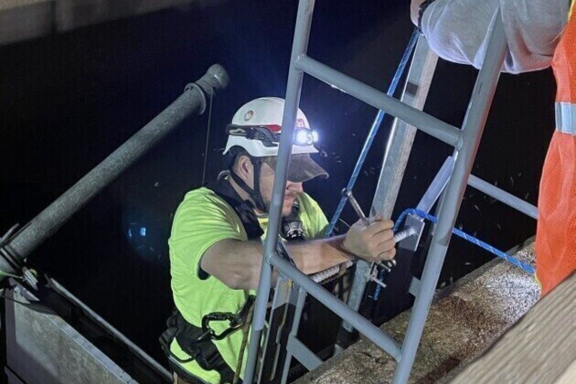 USACE conducts critical safety inspection of B. Everett Jordan Dam outlet conduit