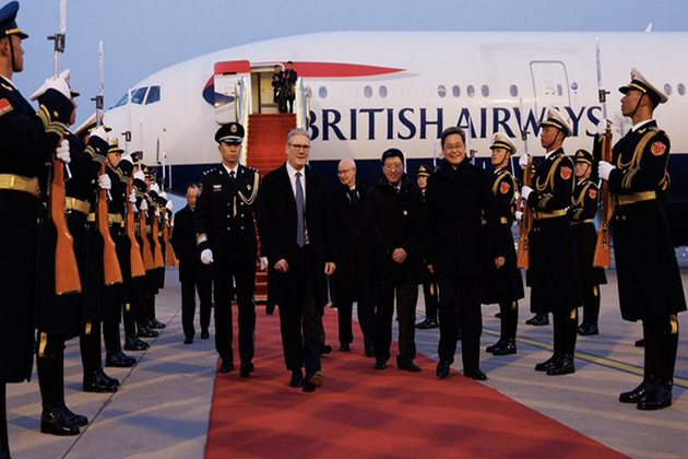 British PM Starmer meets with Chinese President Xi Jinping