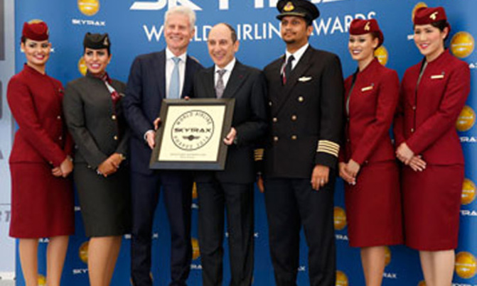 Qatar Airways wins best global business class Qatar Airways wins best global business class