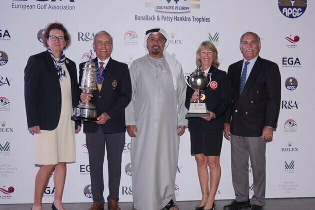 Asia-Pacific teams win Bonallack, Patsy Hankins trophies at Al Hamra Golf Club