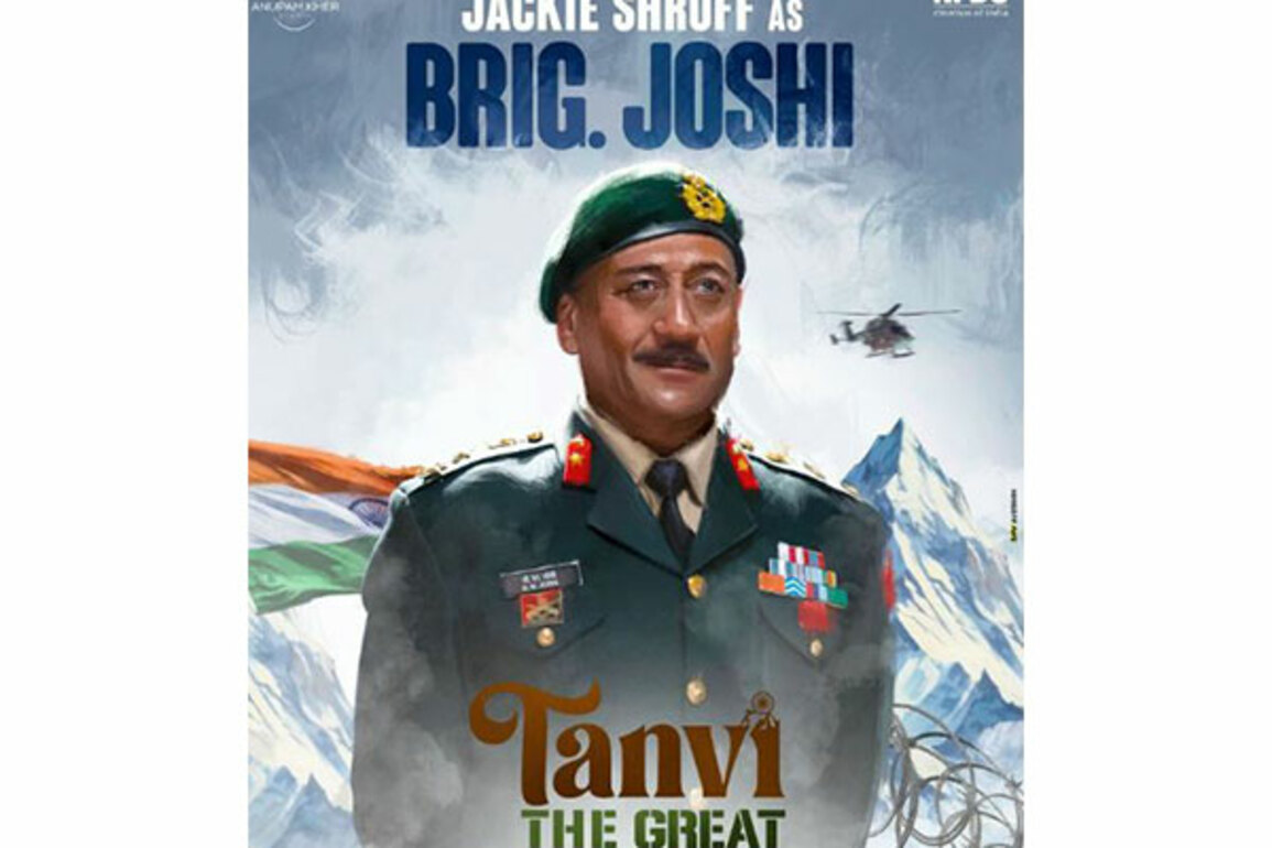 Anupam Kher introduces Jackie Shroff as Brigadier Joshi in 'Tanvi The Great', calls him "my brother from another mother"