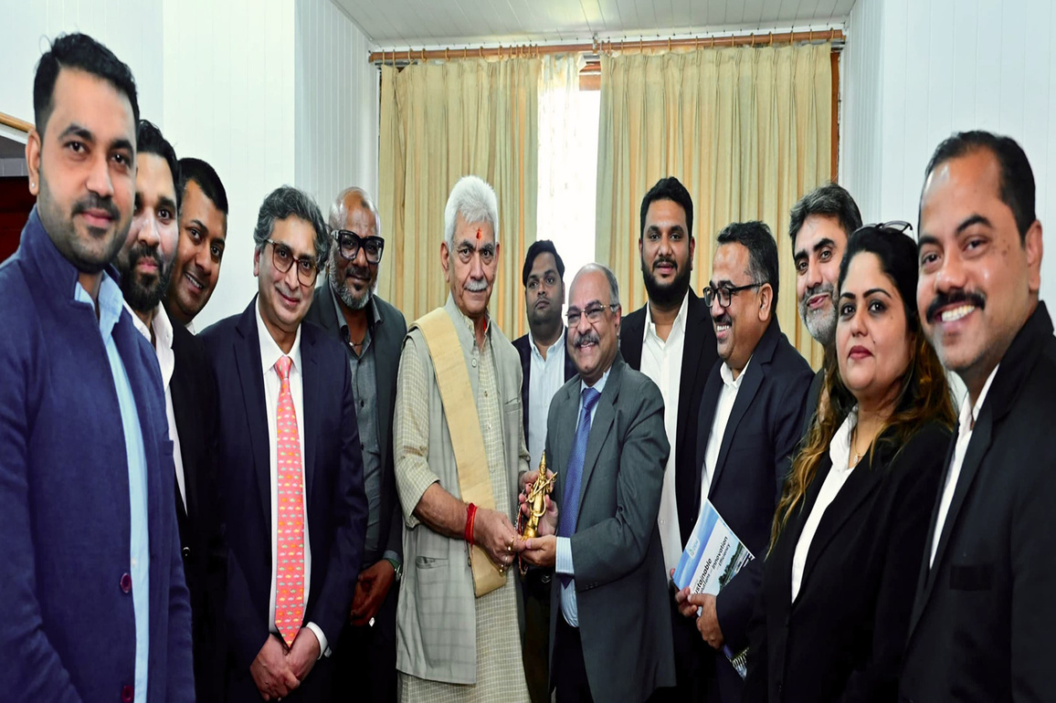 J-K: Indo-Australian delegation meets LG Manoj Sinha, proposes major CSR initiatives