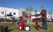 The frames of towable and hitch-mounted drills absorb drilling torque, keeping a single operator in complete control of the drill without worrying about kickback