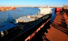 A record volume of iron ore was shipped from the Port Hedland terminal in December 
