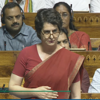 "My mother's tears fell when terrorists killed my father": Priyanka Gandhi reacts to Shah's remarks on Sonia Gandhi's tears