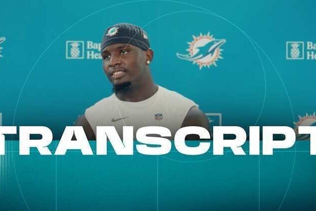 Transcript: ILB Willie Gay Jr. Press Conference - August 7
