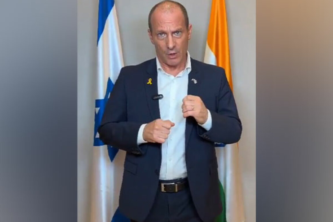 Israeli envoy Azar backs Rana's extradition, praises India's "persistence in bringing terrorists to justice"