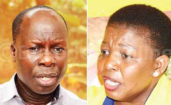 Tang Odoi ne Kasule Lumumba abali ku mbiranye Tang Odoi ne Kasule Lumumba abali ku mbiranye