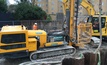  A KLEMM KR 709-3G, supplied by Skelair International to J. Murphy & Sons, in operation at Iver station, London