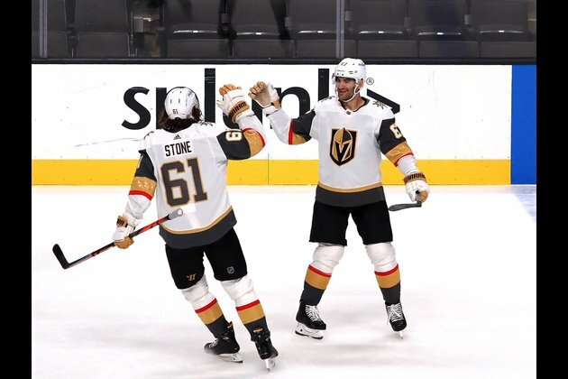 Knights carry 5-game win streak into rematch with Sharks