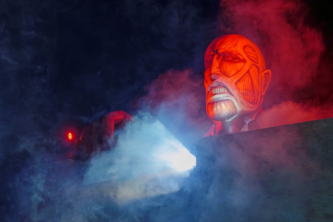 "Attack on Titan" x Nijigen no Mori Collaboration Event Opens on Awaji Island, Japan, March 14-Dec 13, 2026