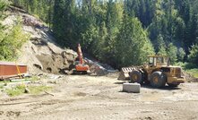  Portal excavation at the Kenville mine in Canada