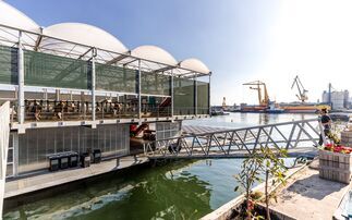 World's first floating dairy farm is up for sale