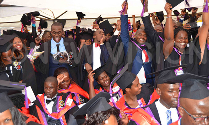 Uganda Martyrs University passes out 2040 graduates Uganda Martyrs University passes out 2040 graduates