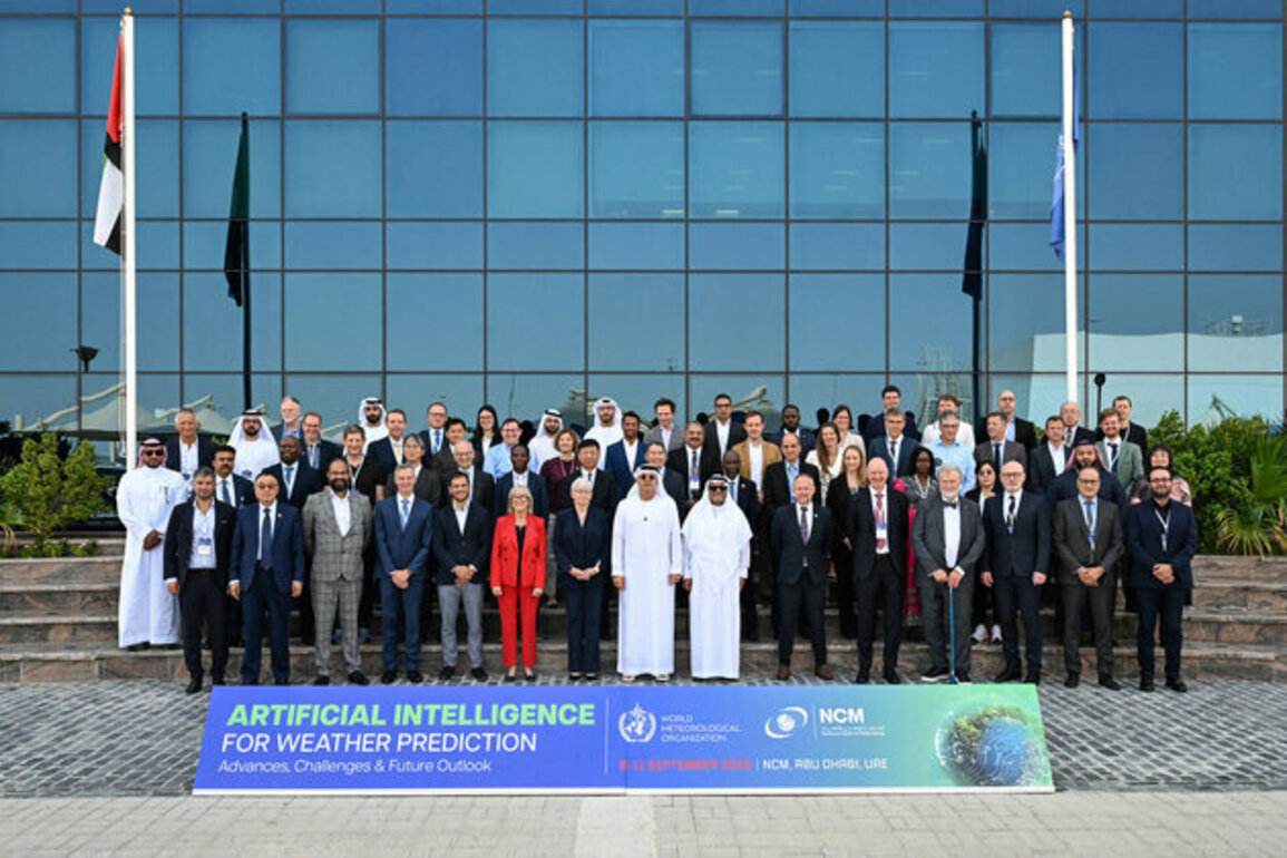 Artificial Intelligence for Weather Prediction conference kicks off in Abu Dhabi
