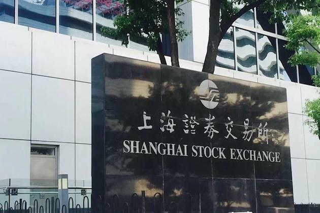 Shanghai stock exchange indice up in April