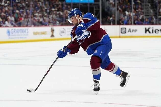 Avalanche D Cale Makar out for Game 2 vs. Knights