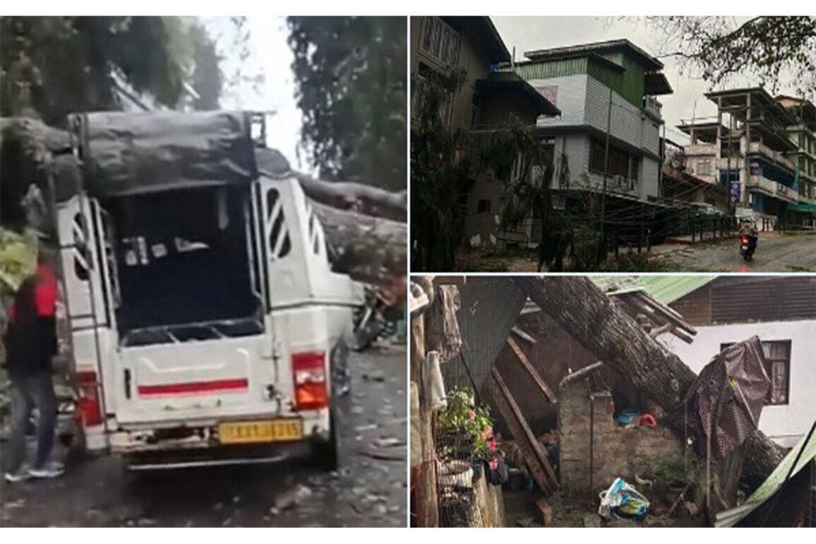 1 woman killed, 3 others injured in Sikkim due to severe weather