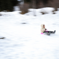 KAZAKHSTAN-ALMATY-DAILY LIFE-WINTER AMUSEMENTS
