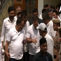 "Their courage even in midst of immense grief is a message": Rahul Gandhi meets family of Navy officer killed in Pahalgam attack