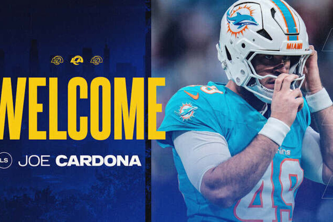 Rams agree to terms with LS Joe Cardona on two-year deal
