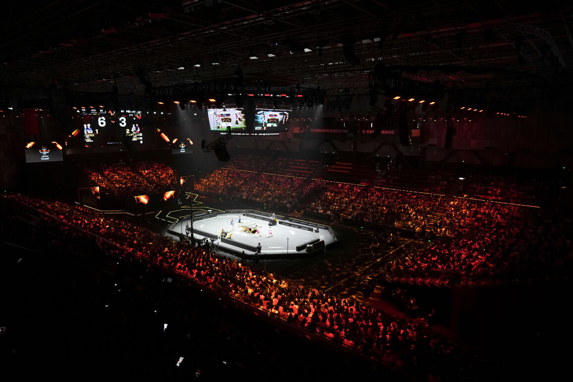 (SP)CHINA-BEIJING-TABLE TENNIS-WTT-CHINA SMASH-WOMEN'S DOUBLES(CN)