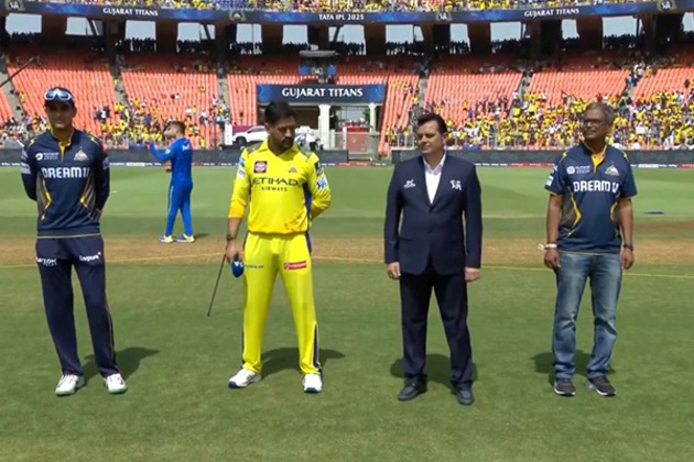 IPL 2025: Chennai Super Kings win toss; opt to bat first against Gujarat Titans