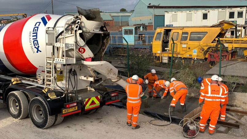 Rail improvements underway at Attercliffe