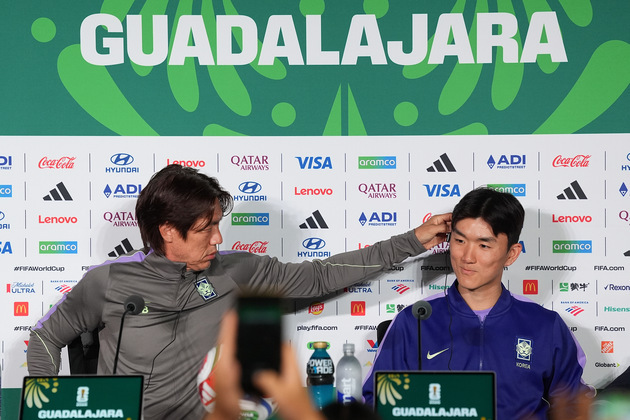 (SP)MEXICO-GUADALAJARA-FOOTBALL-FIFA WORLD CUP-PRESS CONFERENCE-SOUTH KOREA