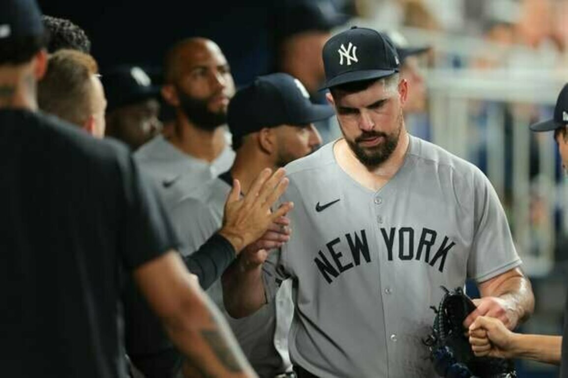 Yankees turn to Carlos Rodon in bid to avert sweep by Rangers