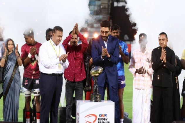 Rugby Premier League kicks off with grand opening as India's top players unveil trophy