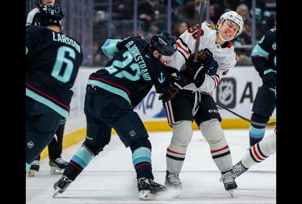 Kraken knock off Blackhawks for third straight win