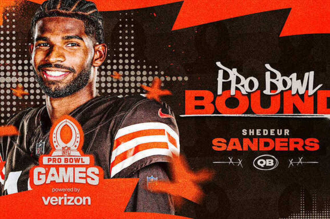Shedeur Sanders named to the Pro Bowl