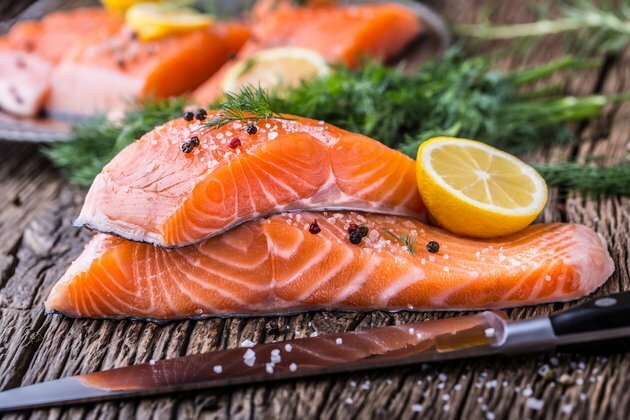 Farmed salmon is now a staple in diets - but what they eat matters too
