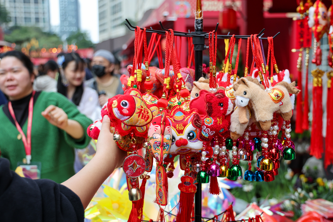 CHINA-GUANGDONG-SHENZHEN-SPRING FESTIVAL-FLOWER MARKET-OPENING (CN)