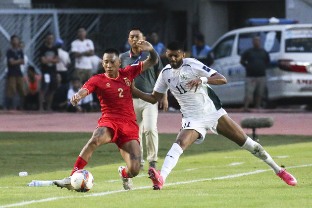 (SP)MYANMAR-YANGON-AFC ASIAN CUP 2027-QUALIFIERS-MYANMAR VS PAKISTAN